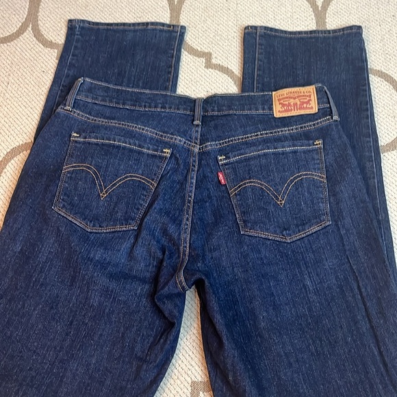 Women’s Levi’s 505 Straight Leg blue jeans - Picture 5 of 17